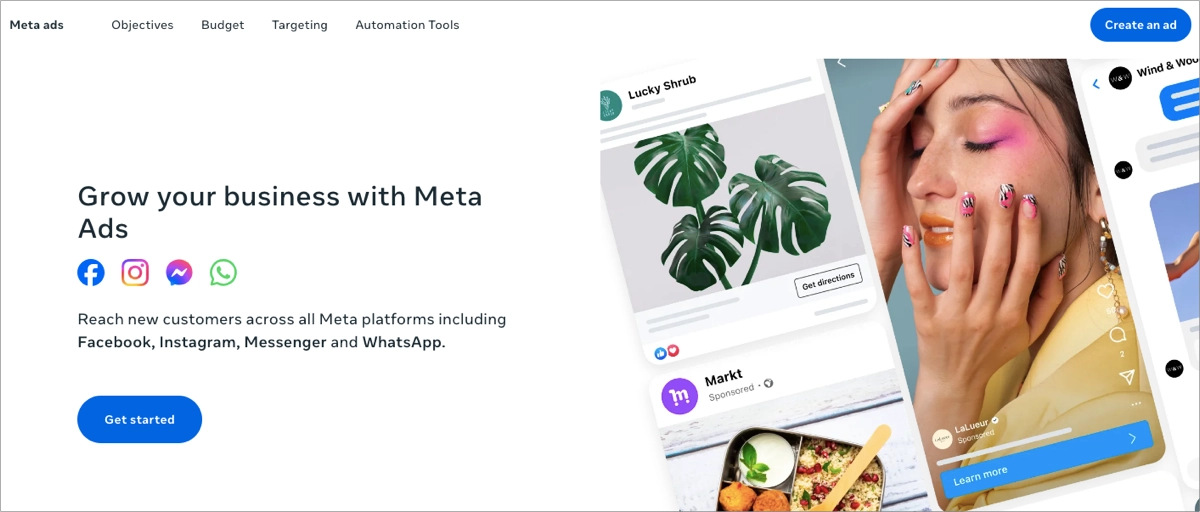 a platform for social media PPC ads