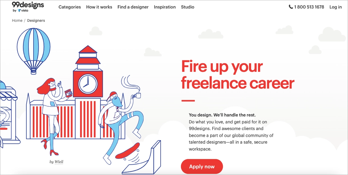 platform for graphic designers