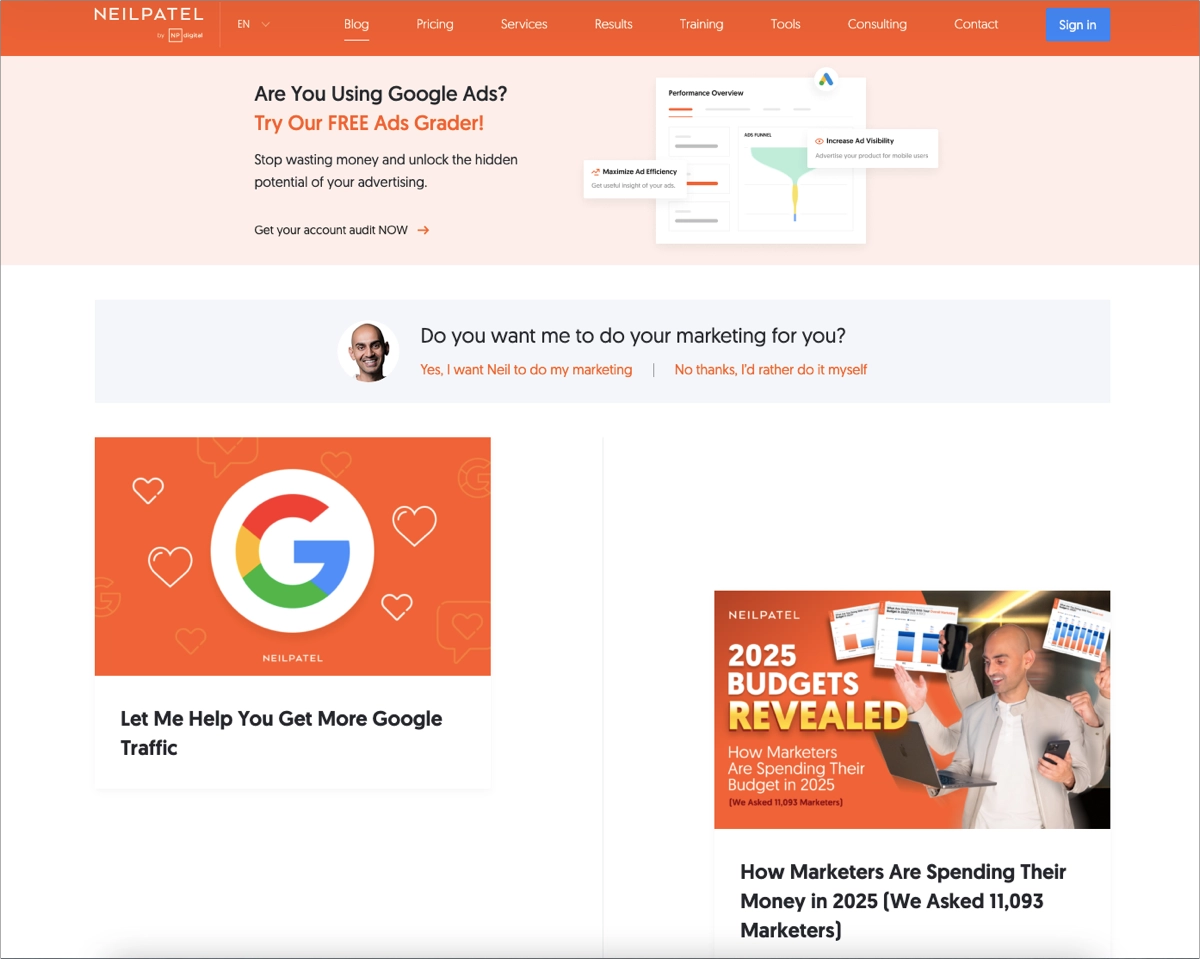 Top-Blog f&uuml;r digitales Marketing