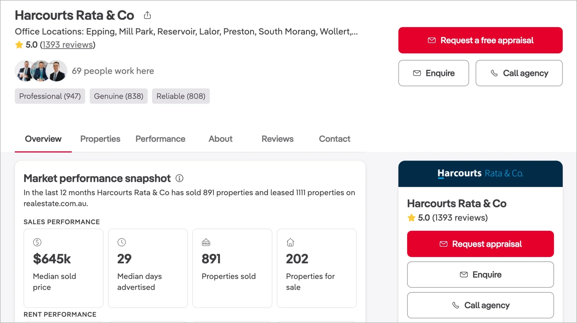 company page on a review portal as a way to acquire new customers
