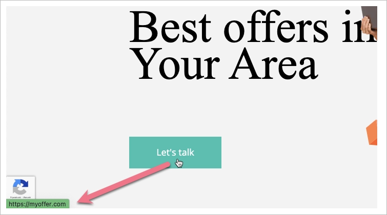 Link redirects in Landingi