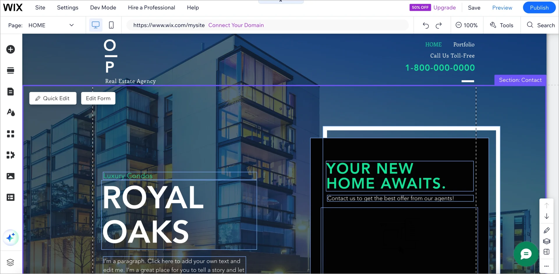 wix, un outil formidable pour construire des landing pages gratuits