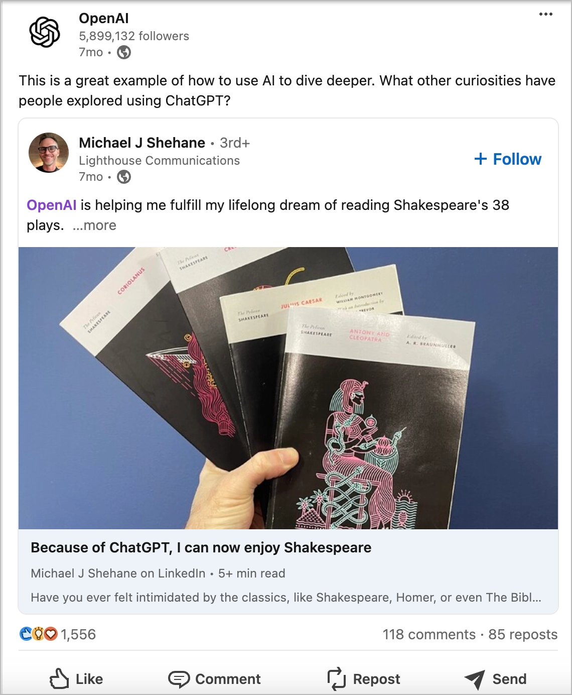 marketing Open Ai na LinkedIn