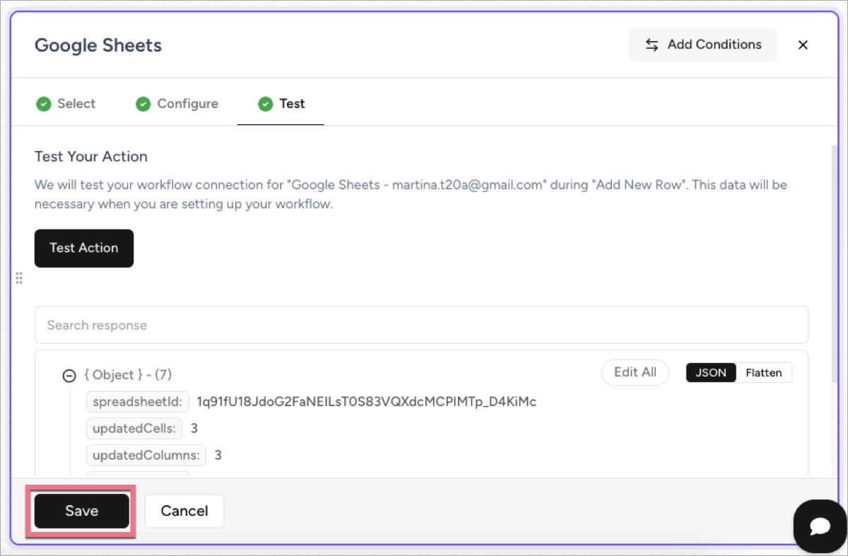 testing Landingi and OttoKit integration