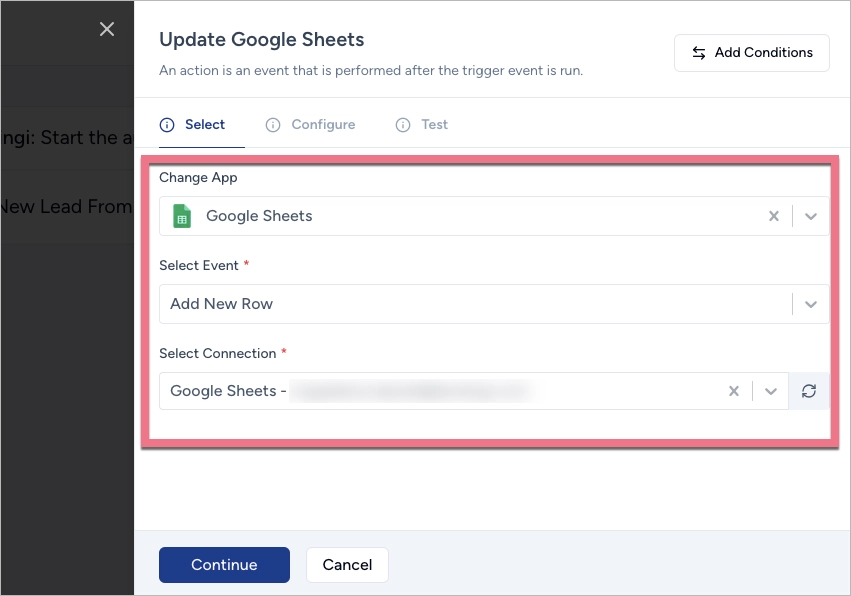 Jak połączyć Landingi i SureTriggers