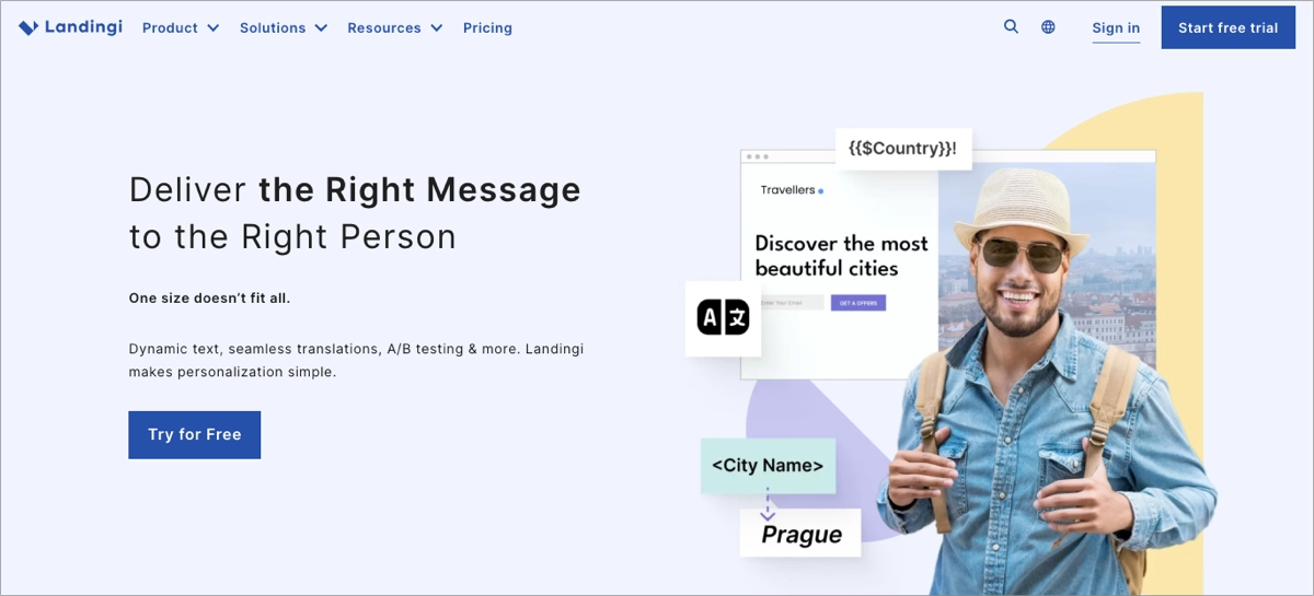 best landing page platform for social media marketing strategies