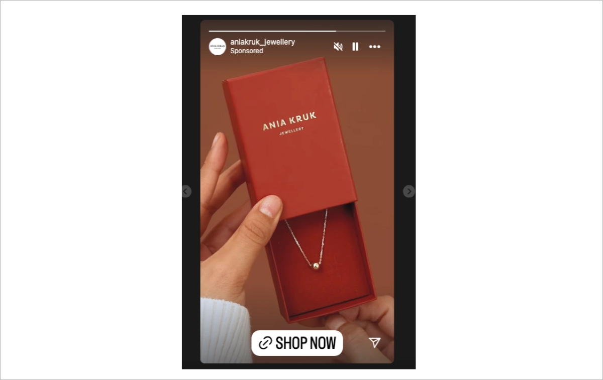 social media advertising - instagram ad