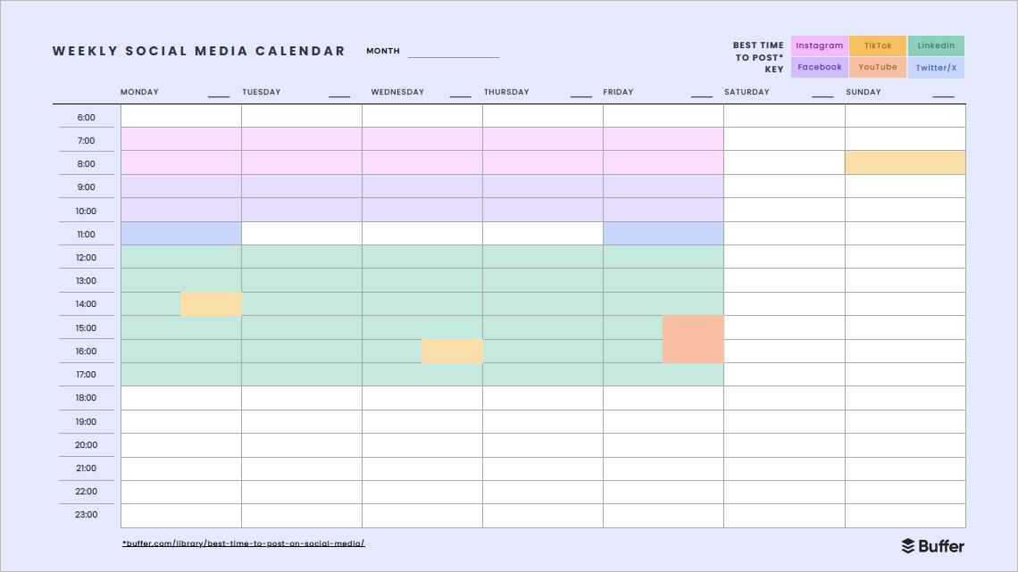 Planificateur de m&eacute;dias sociaux de Buffer