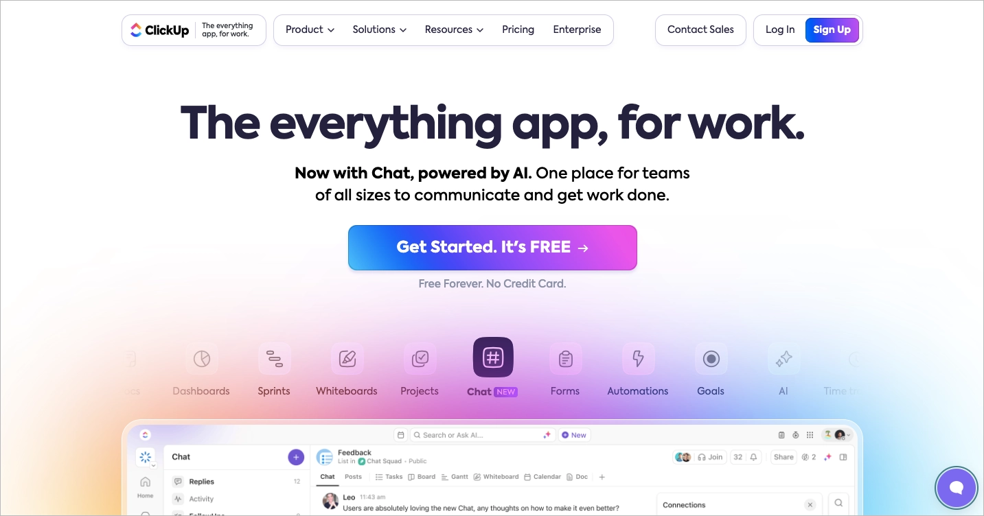 Outil de gestion de projet ClickUp