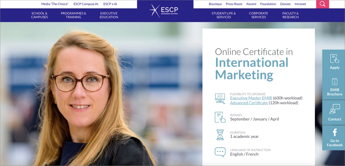 certifica&ccedil;&atilde;o internacional de marketing