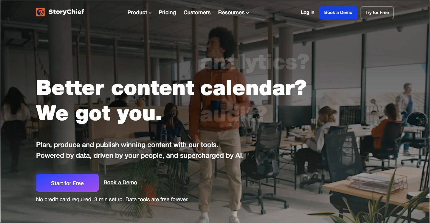 StoryChief, plateforme de gestion de contenu pour les m&eacute;dias sociaux