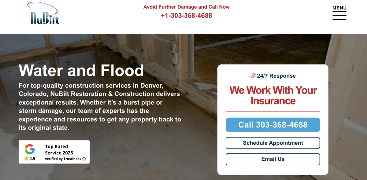 bem projetado landing page
