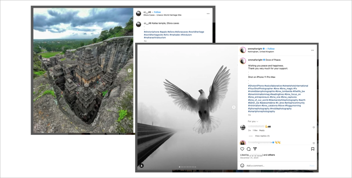 conte&uacute;do gerado pelo usu&aacute;rio - campanha de SM bem-sucedida