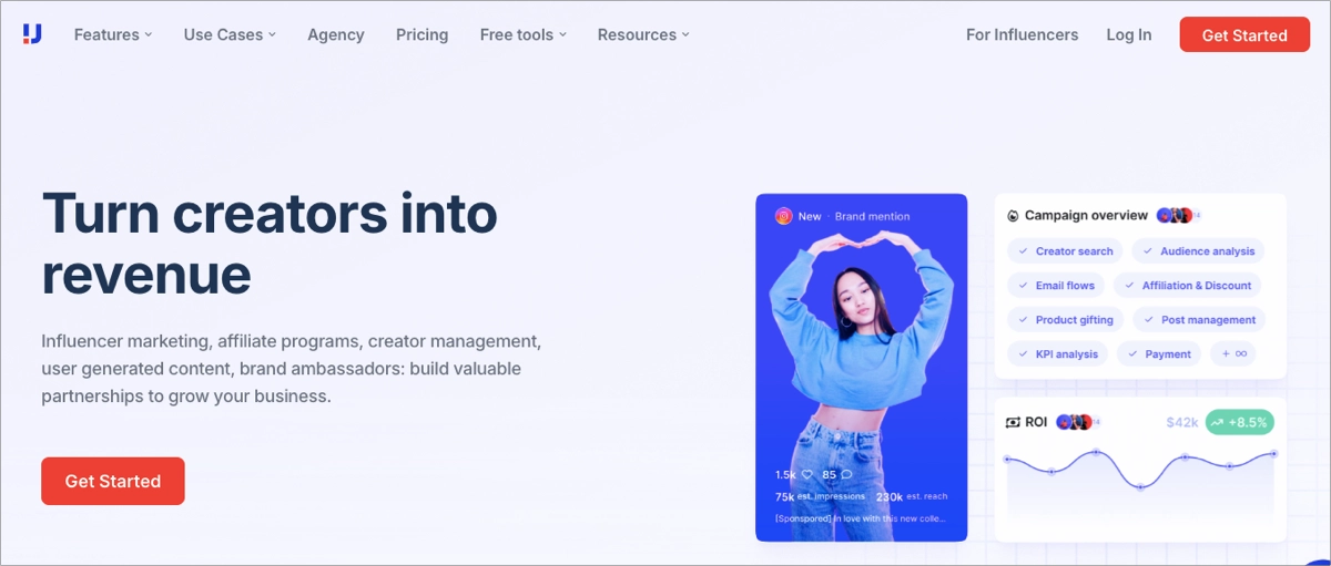 plataforma de marketing de influenciadores