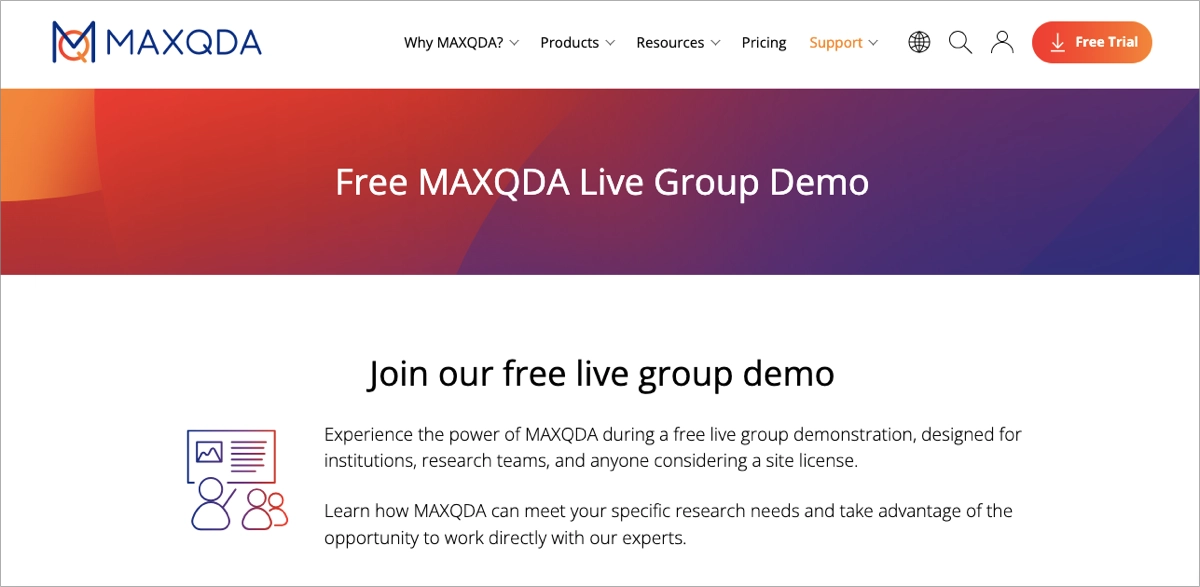 live demo offer