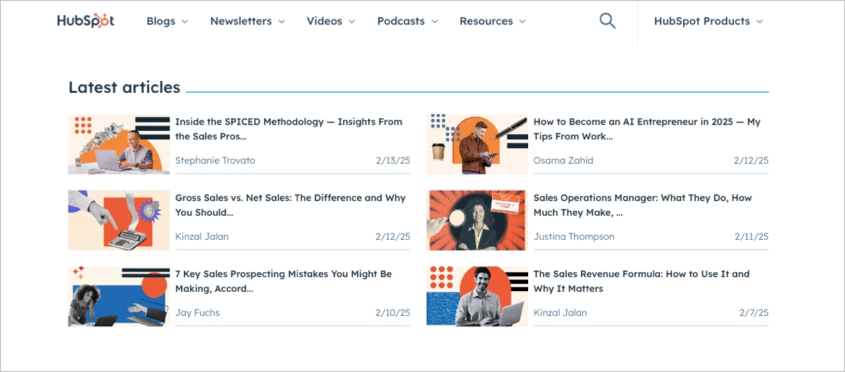 blog de generaci&oacute;n de prospectos y ventas