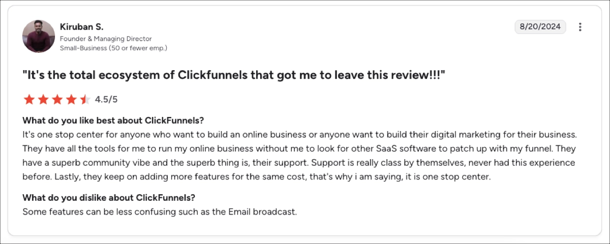  ClickFunnels Bewertung - All-in-One-Plattform