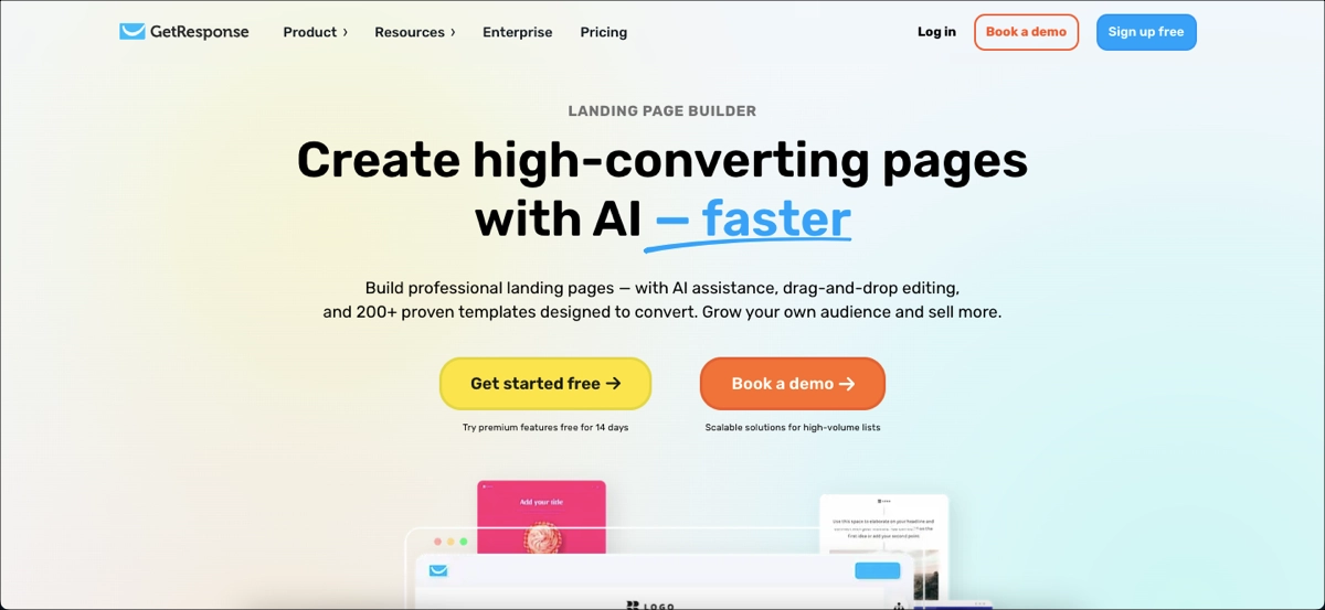 HubSpot Marketing Hub Alternative - GetResponse