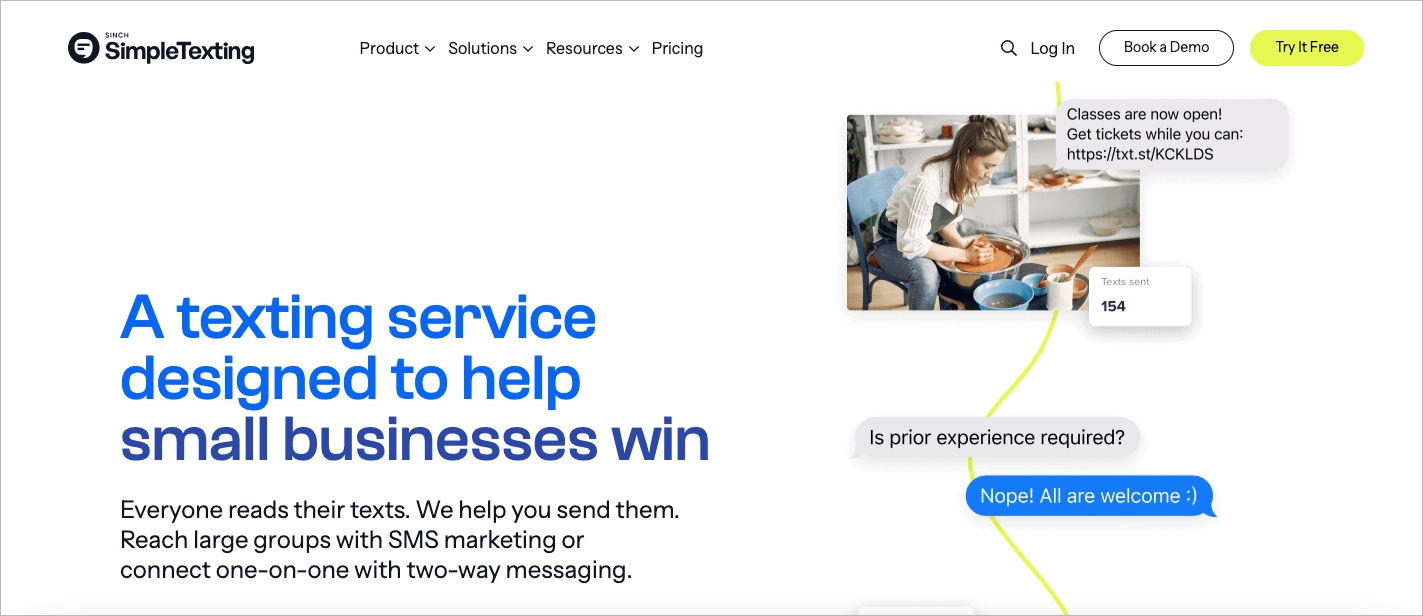 sms marketing tool example