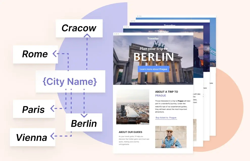 Programmatic Landing Page step 3