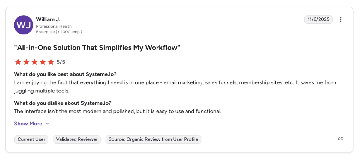 systeme.io Testbericht - All-in-One-L&ouml;sung