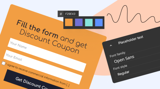 Step 4. Adjustment your form