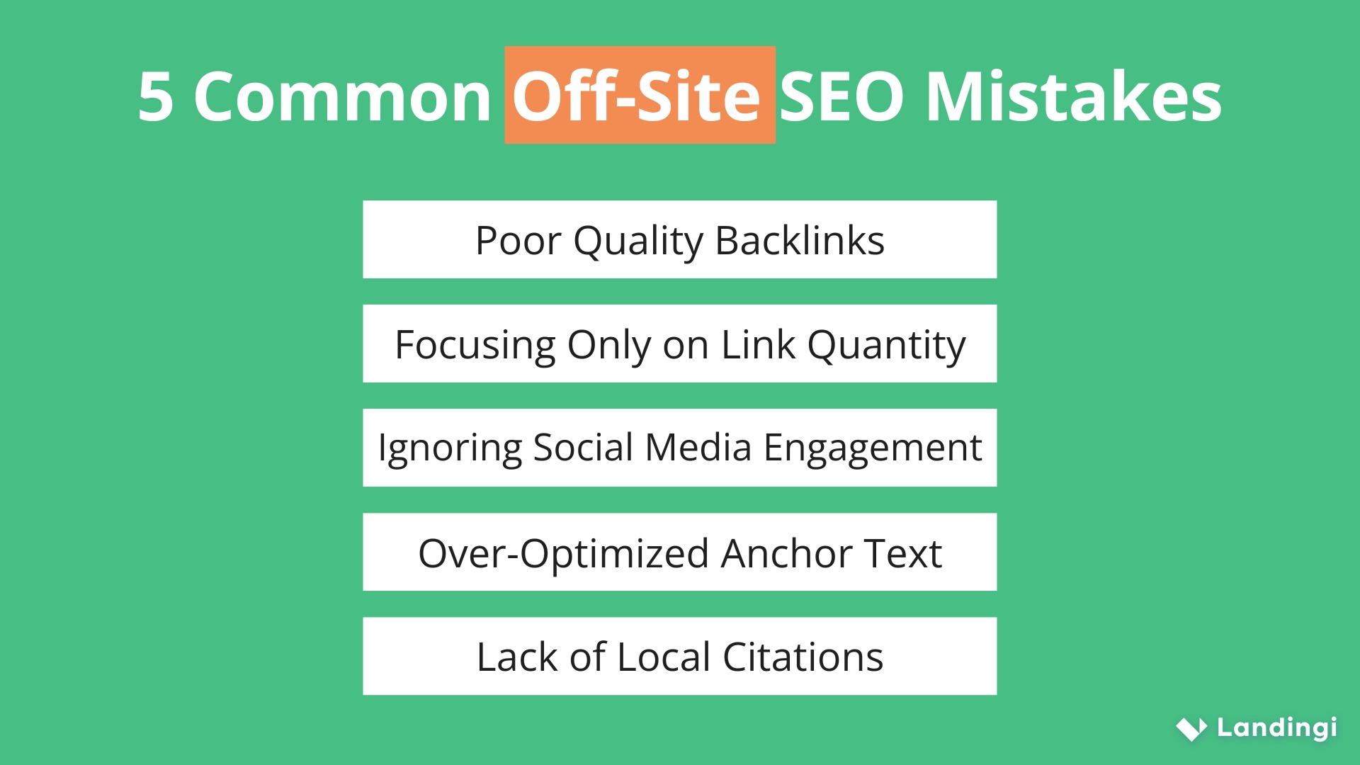 Erreurs courantes de r&eacute;f&eacute;rencement hors site