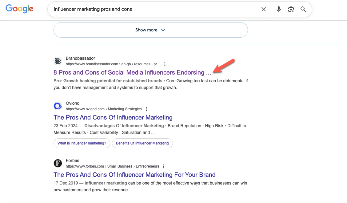 too long title tag example