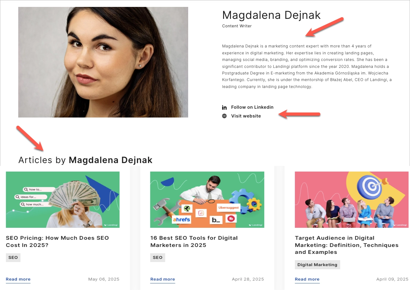 Exemplo de biografia do autor