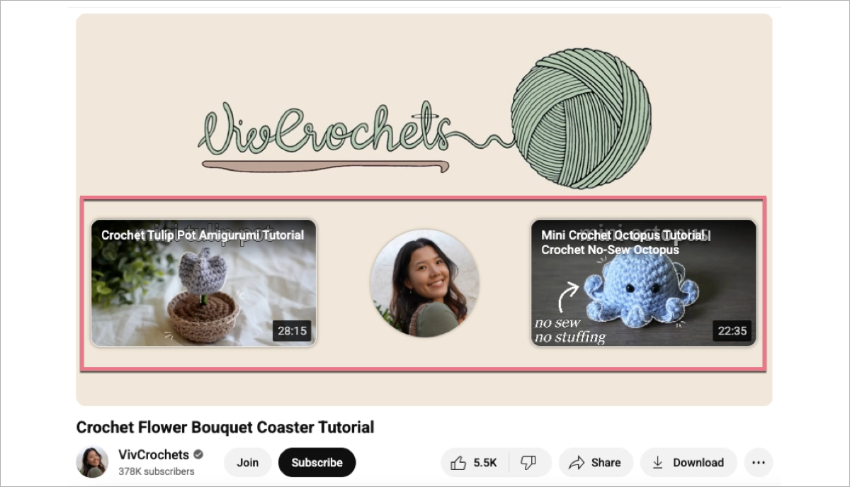 end screen within youtube video