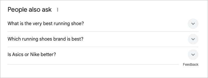 People also ask &ndash; SERP feature