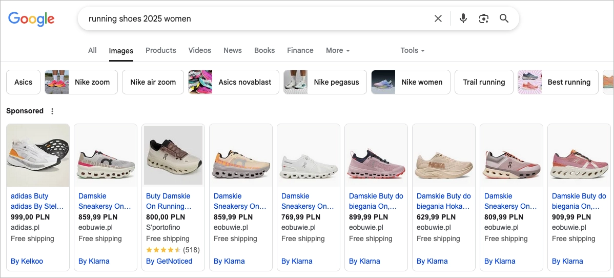Shopping Ads &ndash; SERP feature