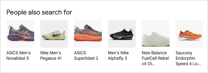 People also search for &ndash; SERP feature