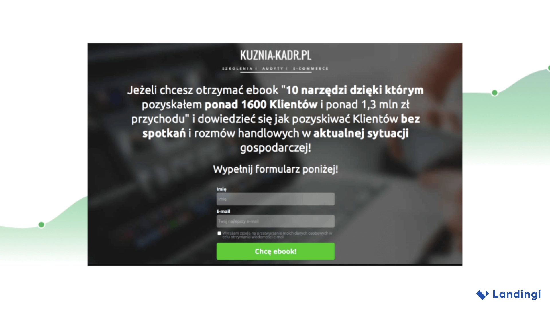 Kuźnia Kadr - esempio di modulo