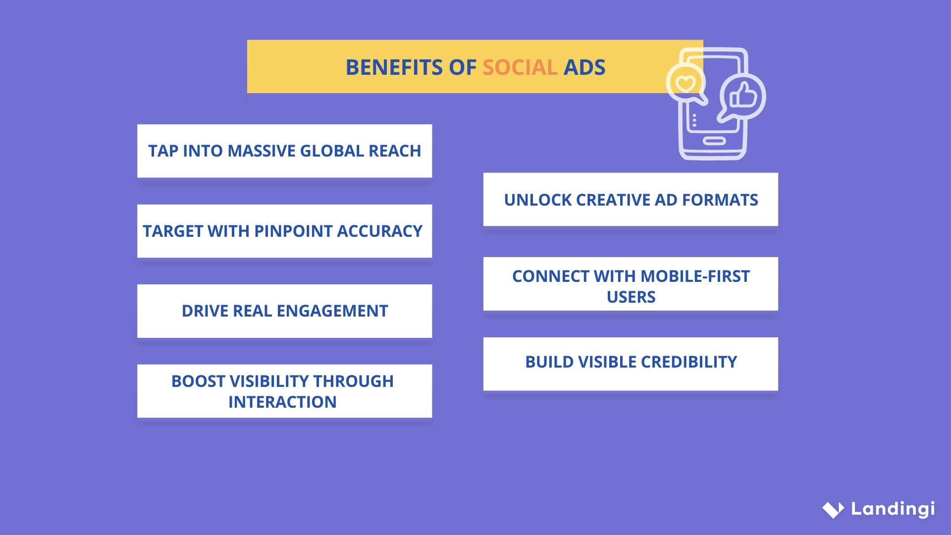 benefits of social ads &ndash; infographics