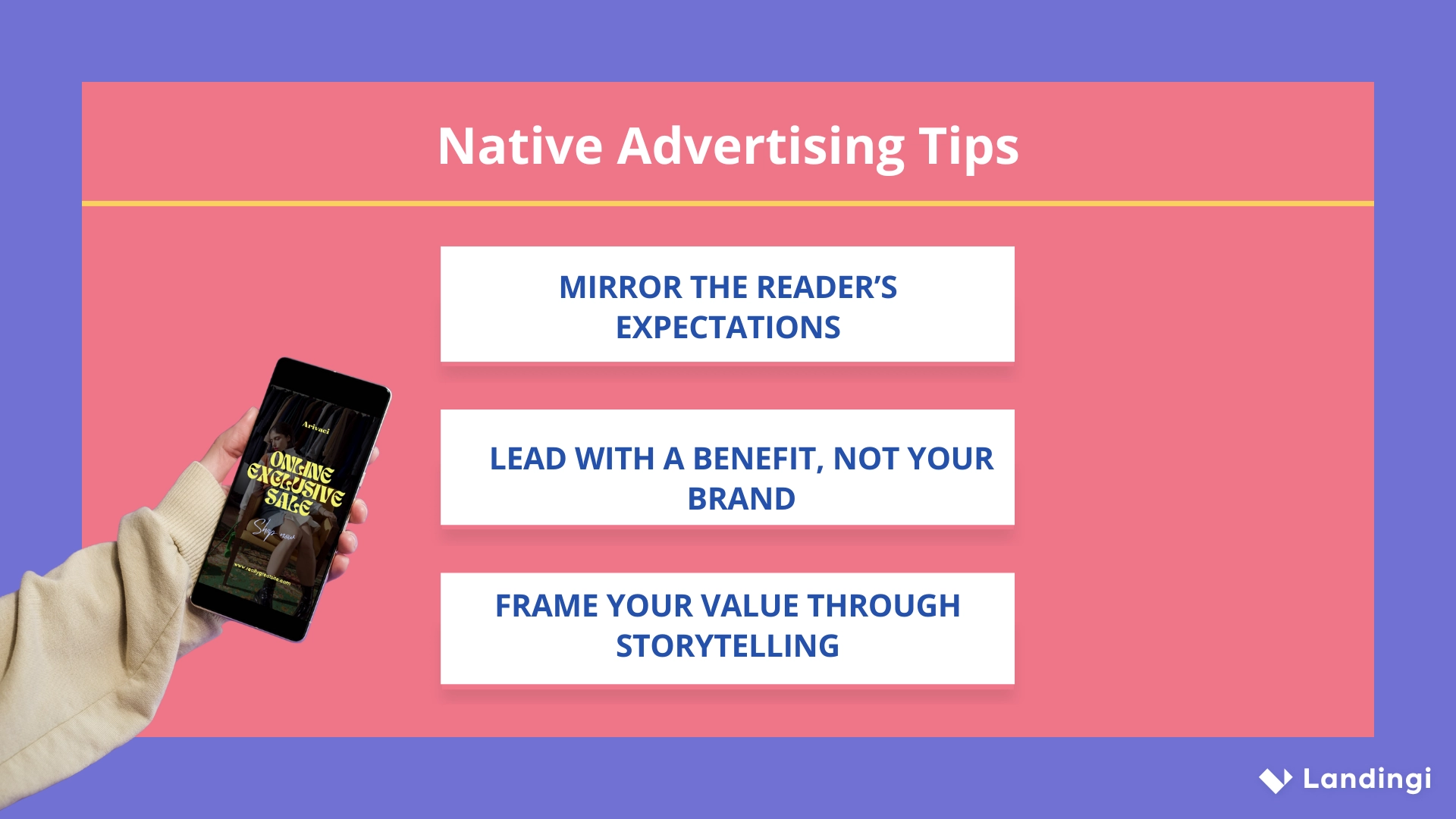 native advertising tips