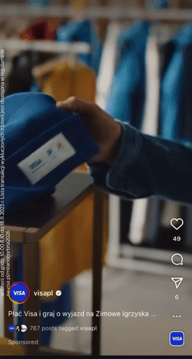 Vertikales Video - Instagram-Rollenanzeige