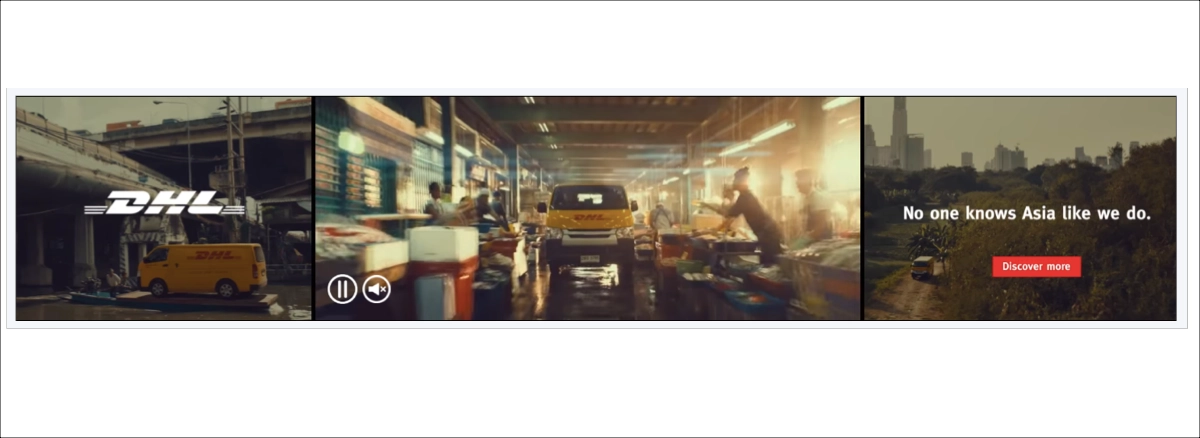 google ad types – display ad with an eye-catching video