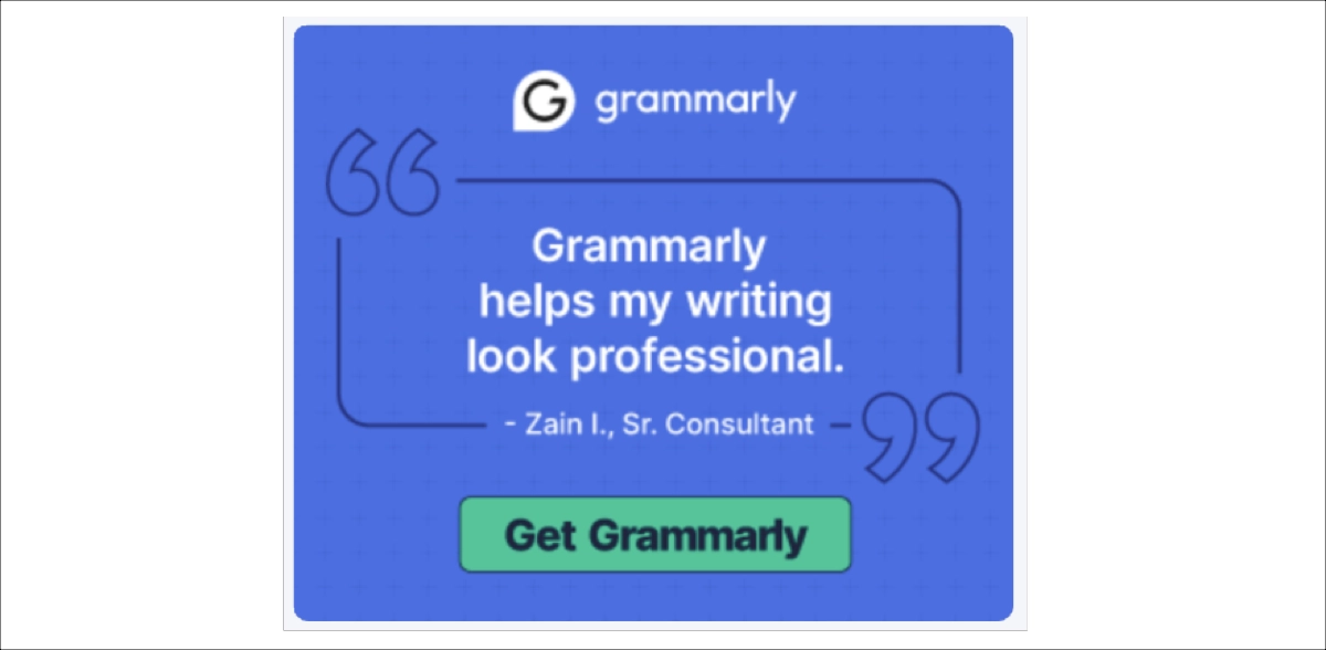 great google ads – text-based display ad