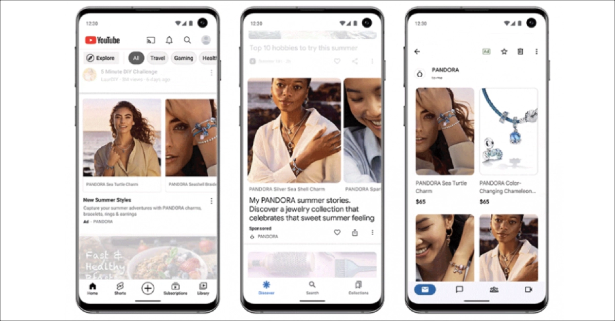 PMax ad campaigns – formats that fit various ad placements