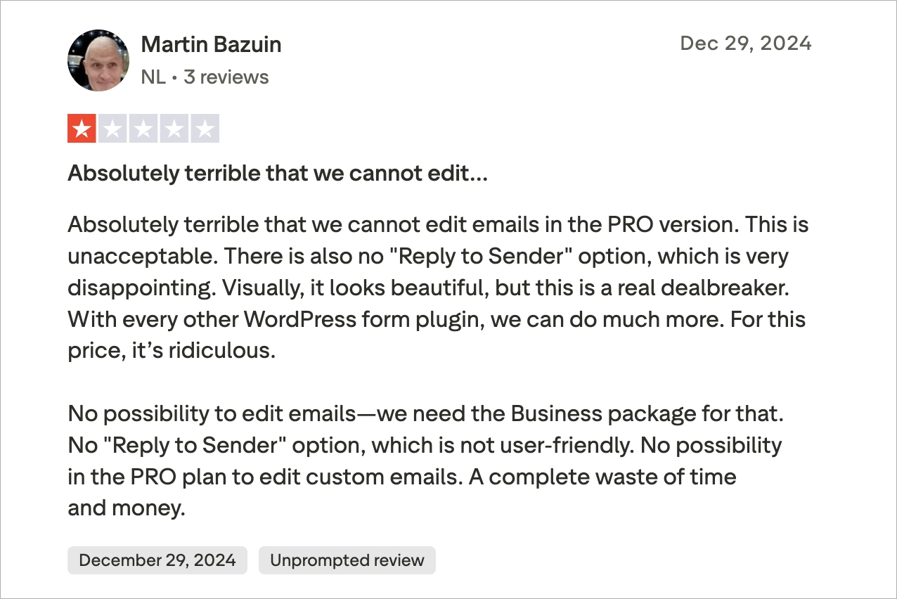 Gute Kritik über Heyflow