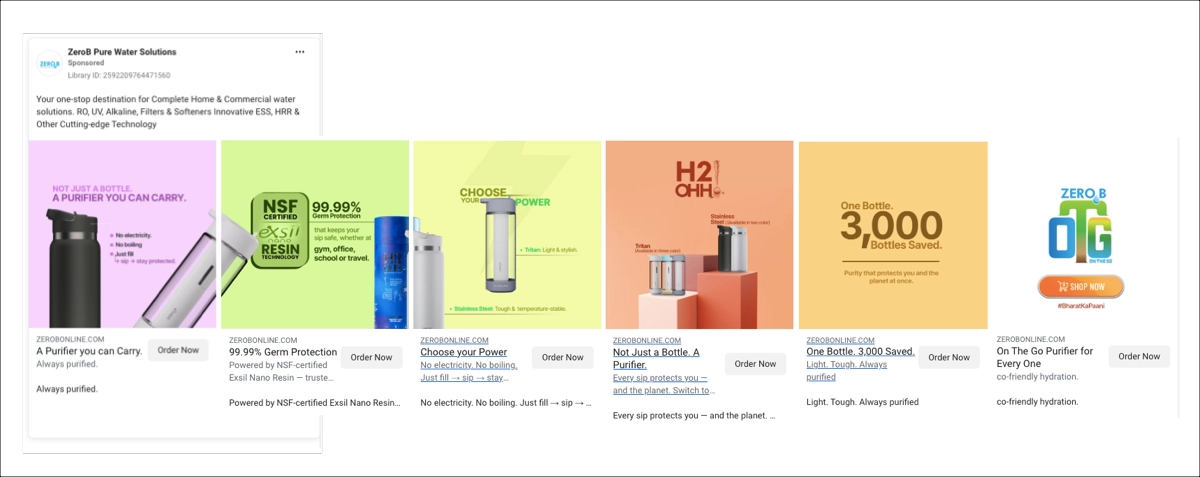 clear value prop - facebook ad