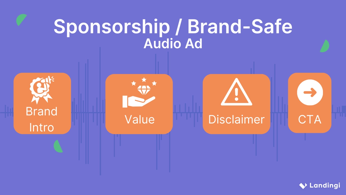 sponsorship audio ad structure